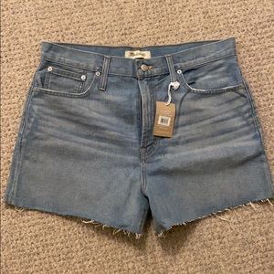 MADEWELL the perfect jean short size 31